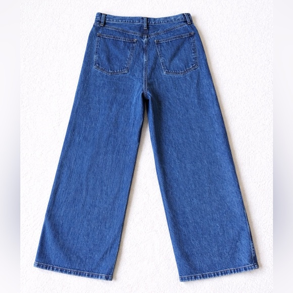 Favorite daughter The Masha Montreal high rise wide leg crop jeans size 31 - Picture 3 of 12